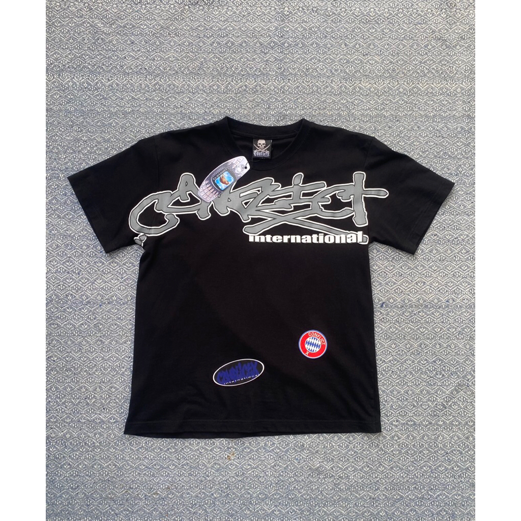 T- SHIRT CONFLICT X BLOCK GREY