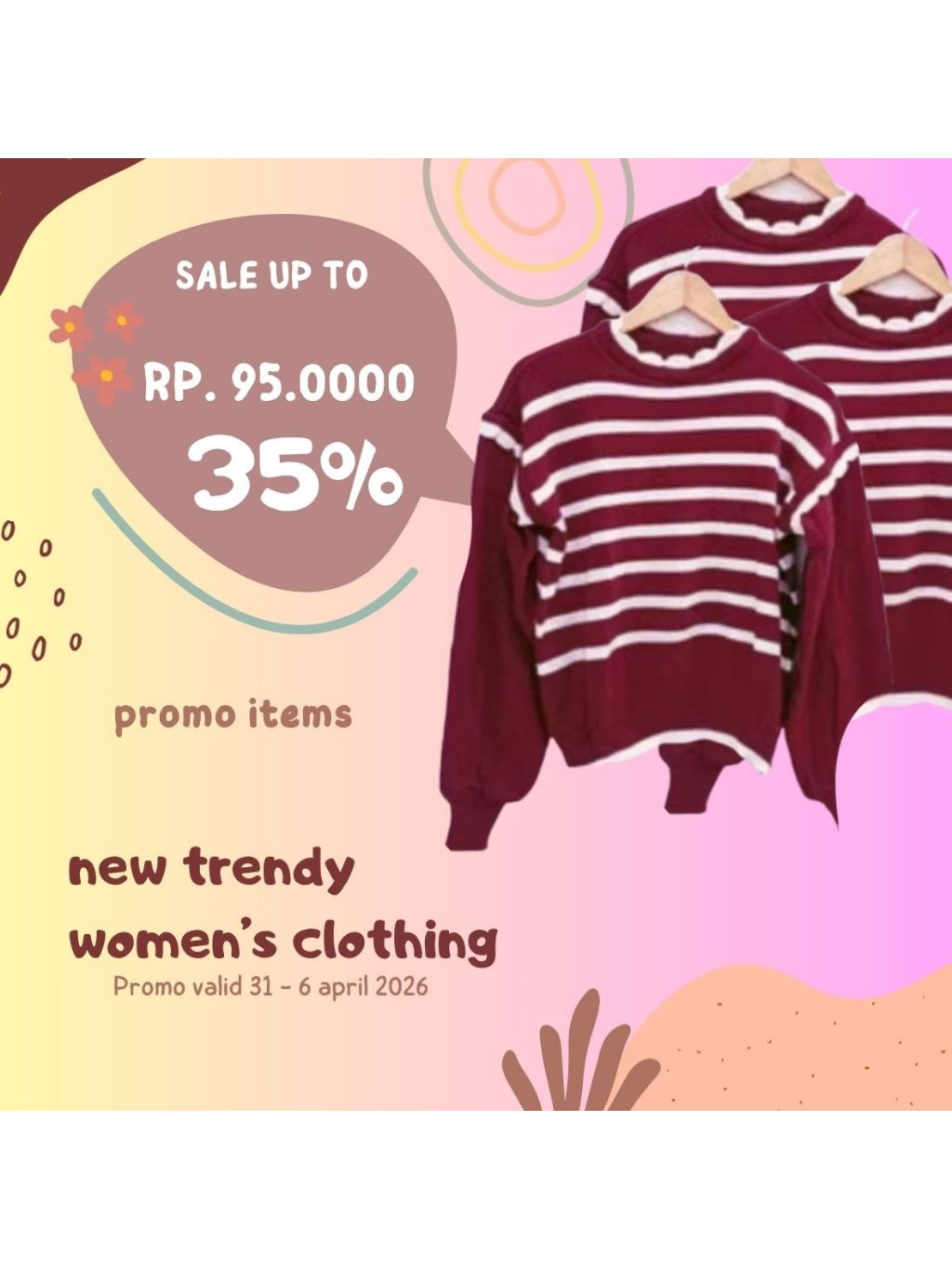 baju rajut wanita kekinian