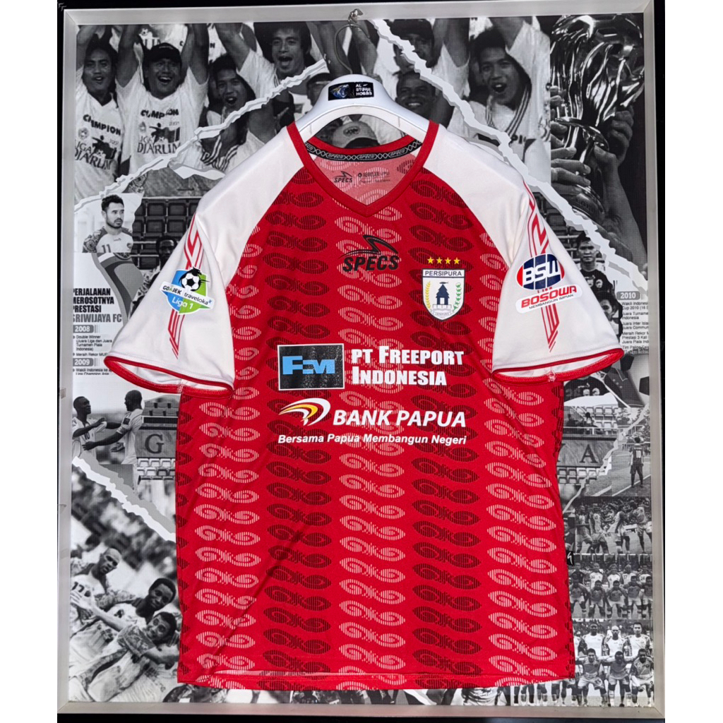Jersey Persipura Jayapura Away 2018 Original Specs #86