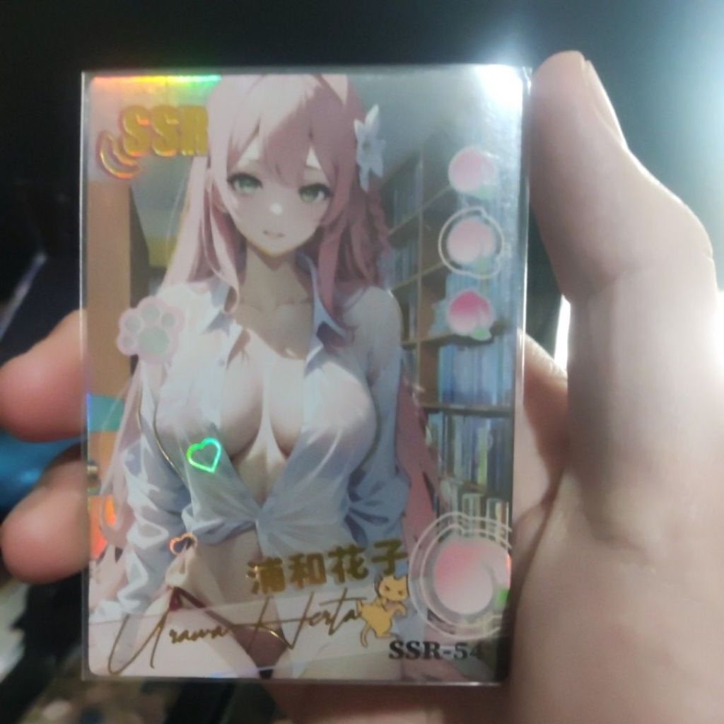 SSR Urawa Hanako blue archive Peach Party ccg collection card game