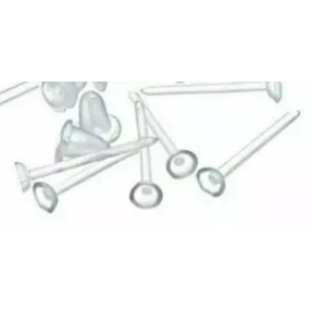 Anting tusuk plastik / bening 30 pcs  dan stopper (Anting transparan) 30 pcs 