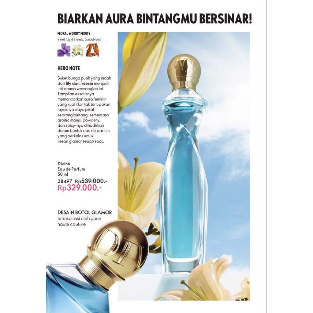 Divine Eau De Parfum Oriflame