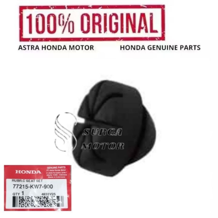 Rubber C Seat Set Jok Sadel Motor BeAT Sporty eSP K25G Scoopy Genio PCX Stylo Supra Sonic 77215KW790