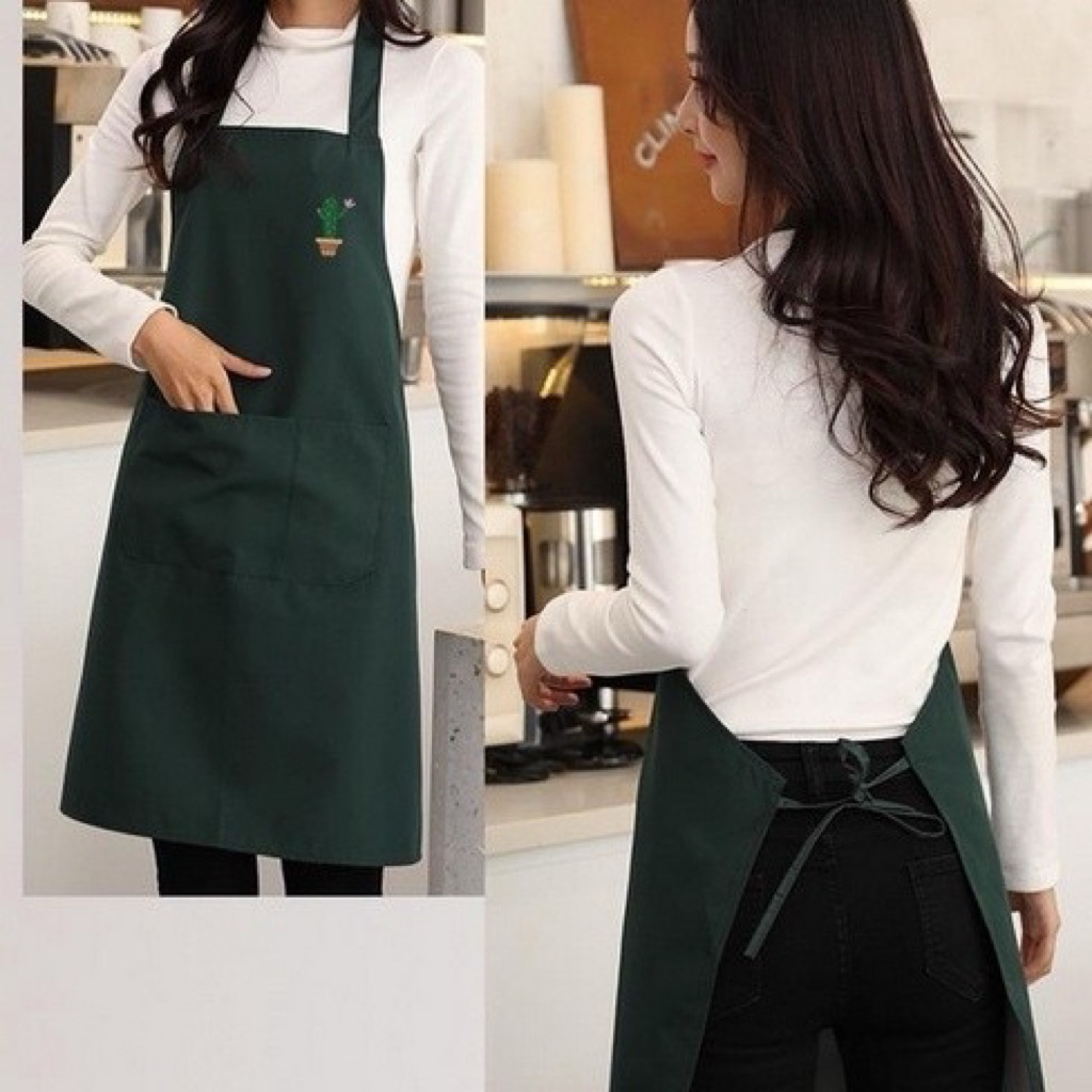 APRON MEMASAK / CELEMEK MEMASAK BACKING SERBAGUNA / APRON POLOS KITCHEN