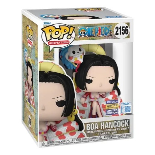Funko Pop Boa Hancock On Throne #2156 Nycc 2025