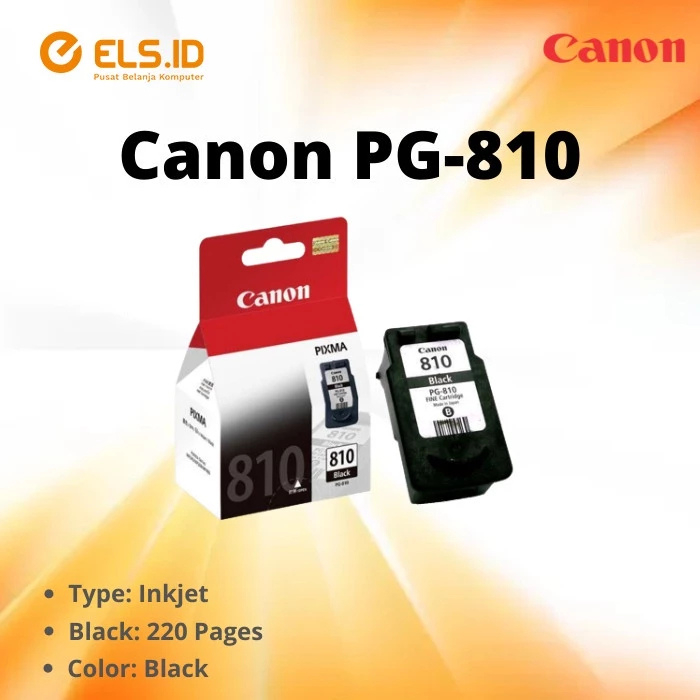TInta Printer Cartridge Canon PG-810 (Black)