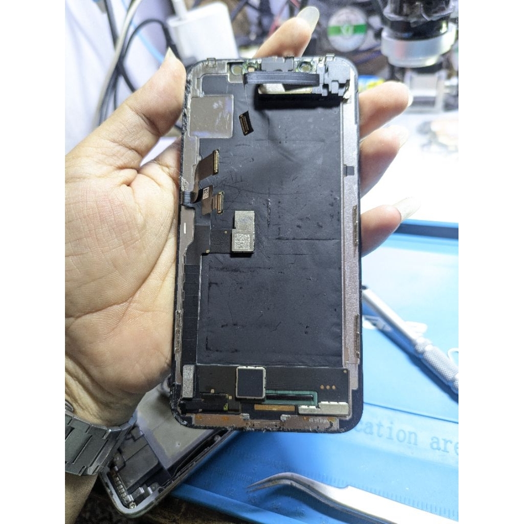 Lcd iphone X original copotan 100% muluss normall" tanpa minus