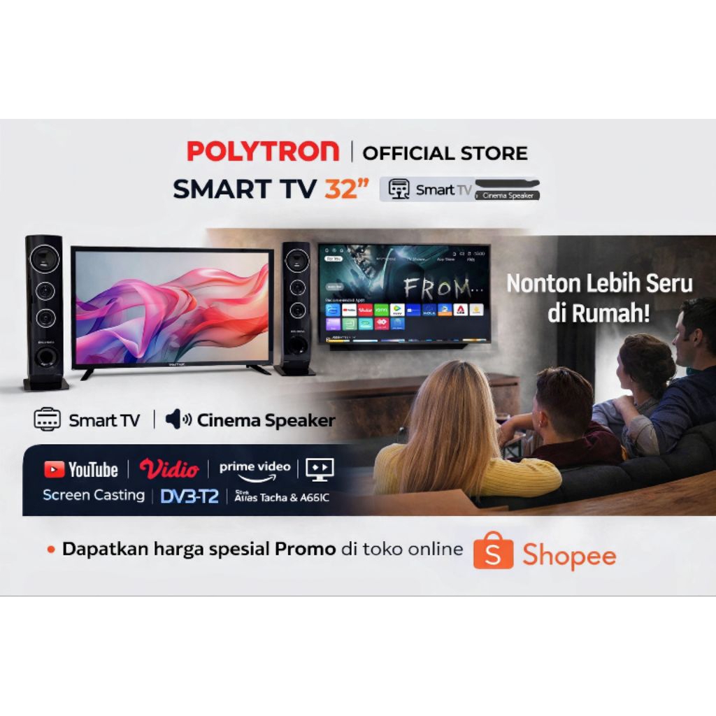televisi Polytron Smart TV 32TC1865