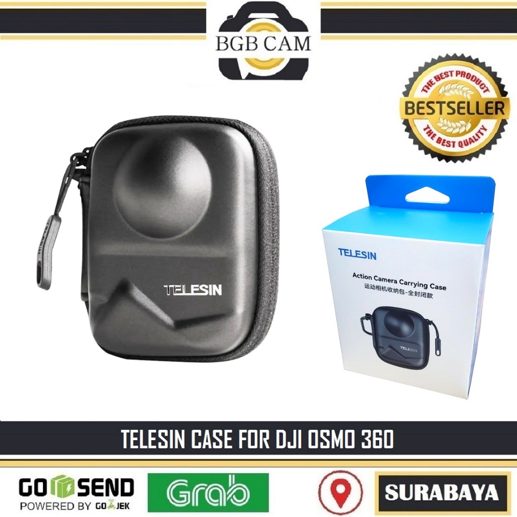 Tas Telesin for DJI Osmo 360 Hardcase / Case untuk Dji Osmo360