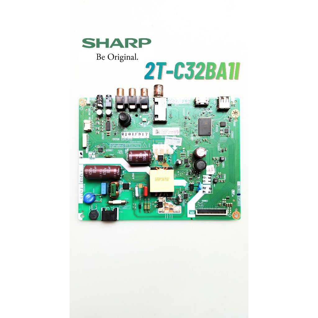 MB TV SHARP 2T-C32BA1I/MAINBOARD TV LED SHARP 2T-C32BA1I