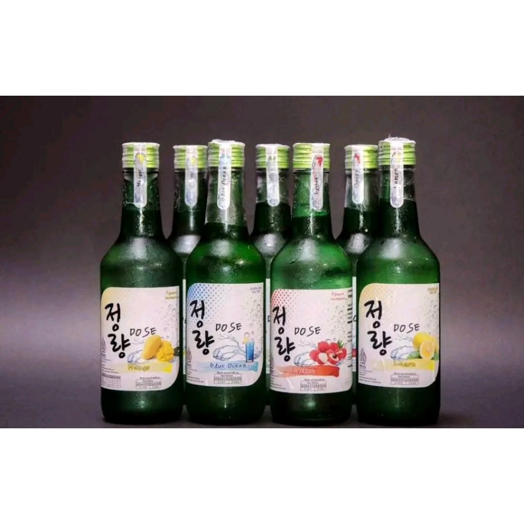 Minuman Korea Soju Halal 0% Alkohol Fresh Drink Rasa Buah Premium