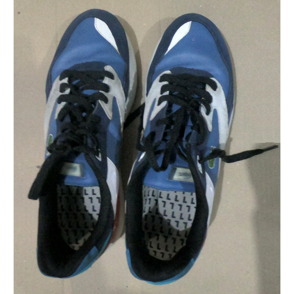 Sepatu Lacoste Storm 96 Lo 2nd SIZE 47 pria sneaker