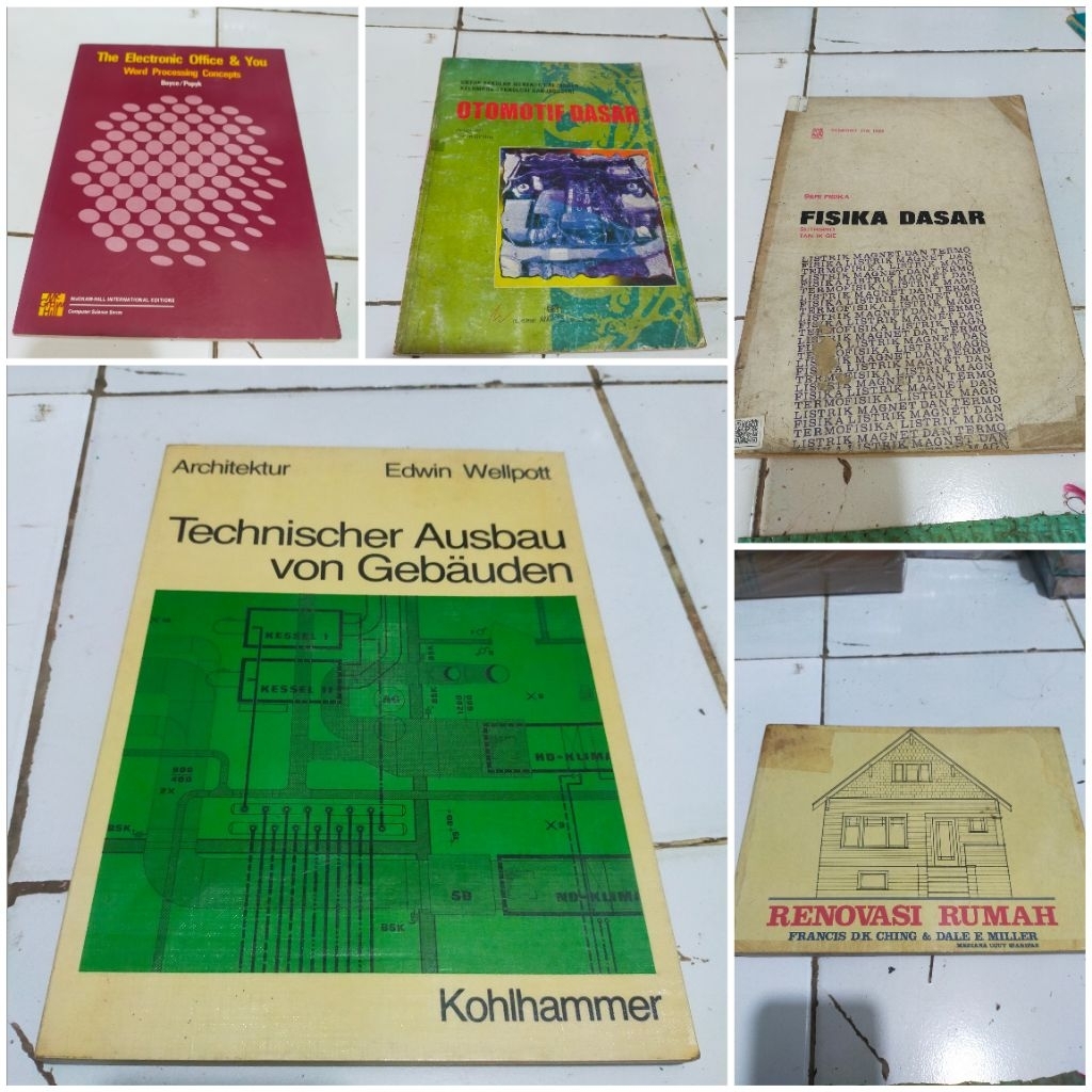 Original The electronic office & you word processing concepts / Otomotif dasar / Fisika dasar - Sutr