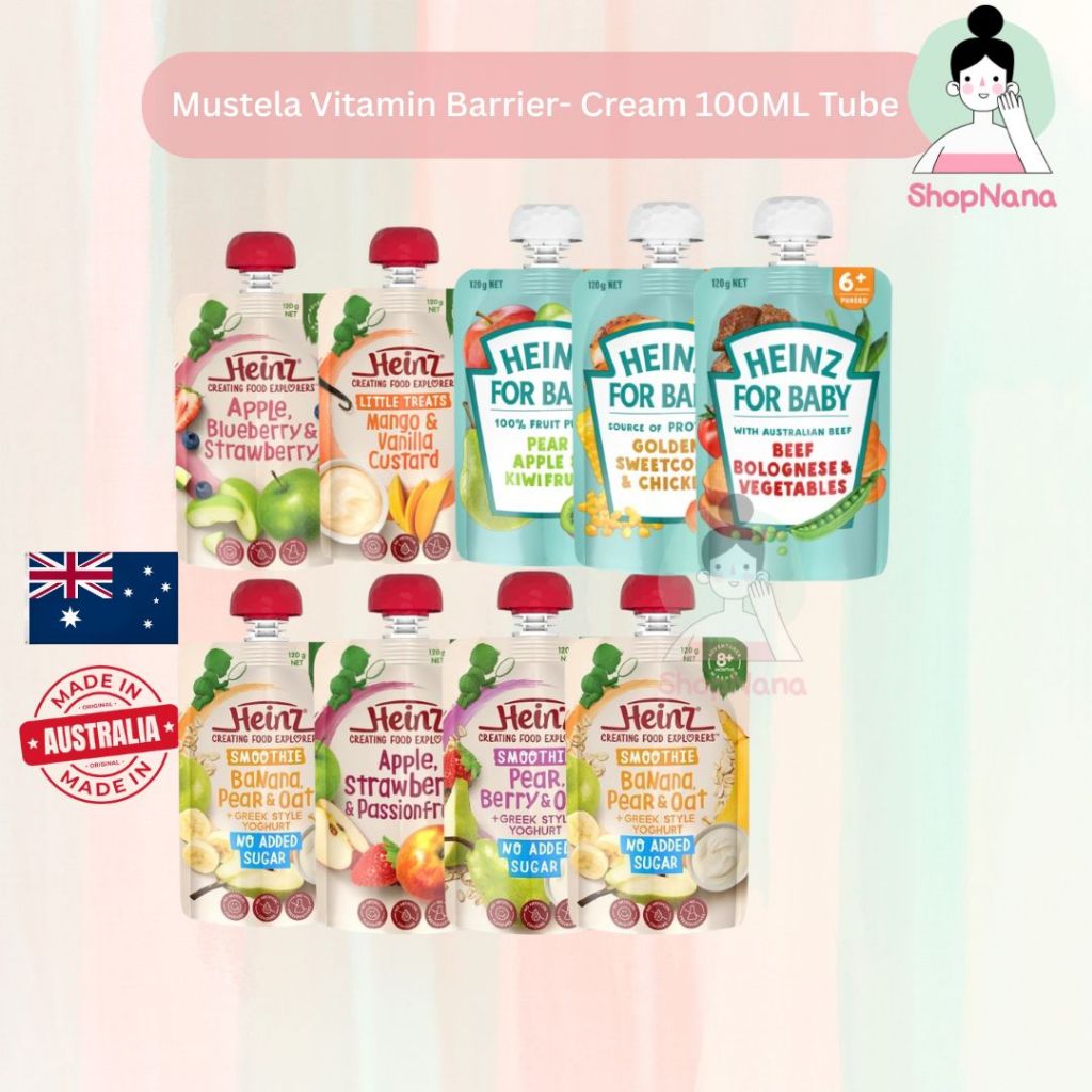 Heinz MPASI 8+ months 120g - Baby Food Pouch Australia