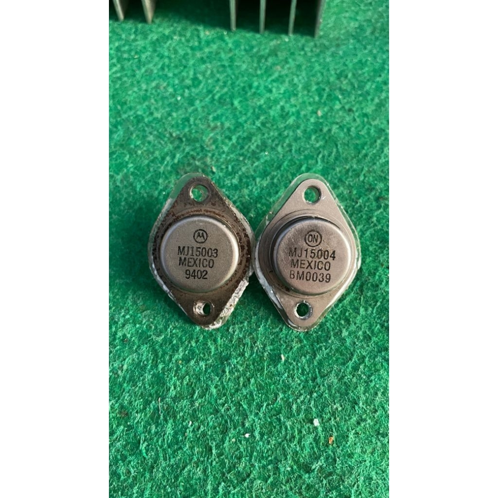 Transistor jengkol mj15003 & mj15004