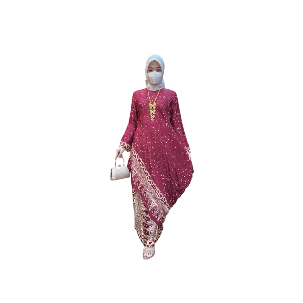 BAJU KURUNG MELAYU VISCOSE GIES BUTIK TERBARU CANTIK DAN KEKINIAN OUTFIT KONDANGAN FASHION WANITA KE