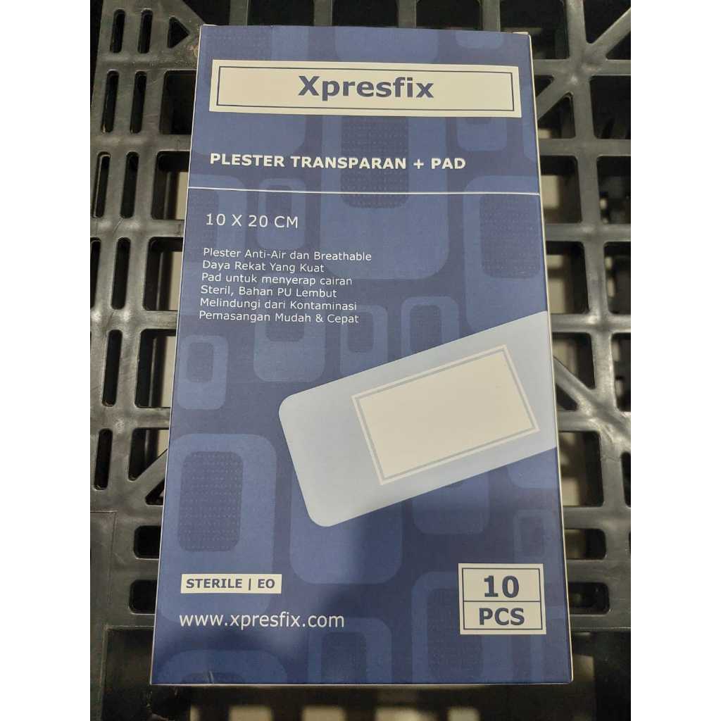 XPRESFIX TRANSPARAN + PAD 10X20CM