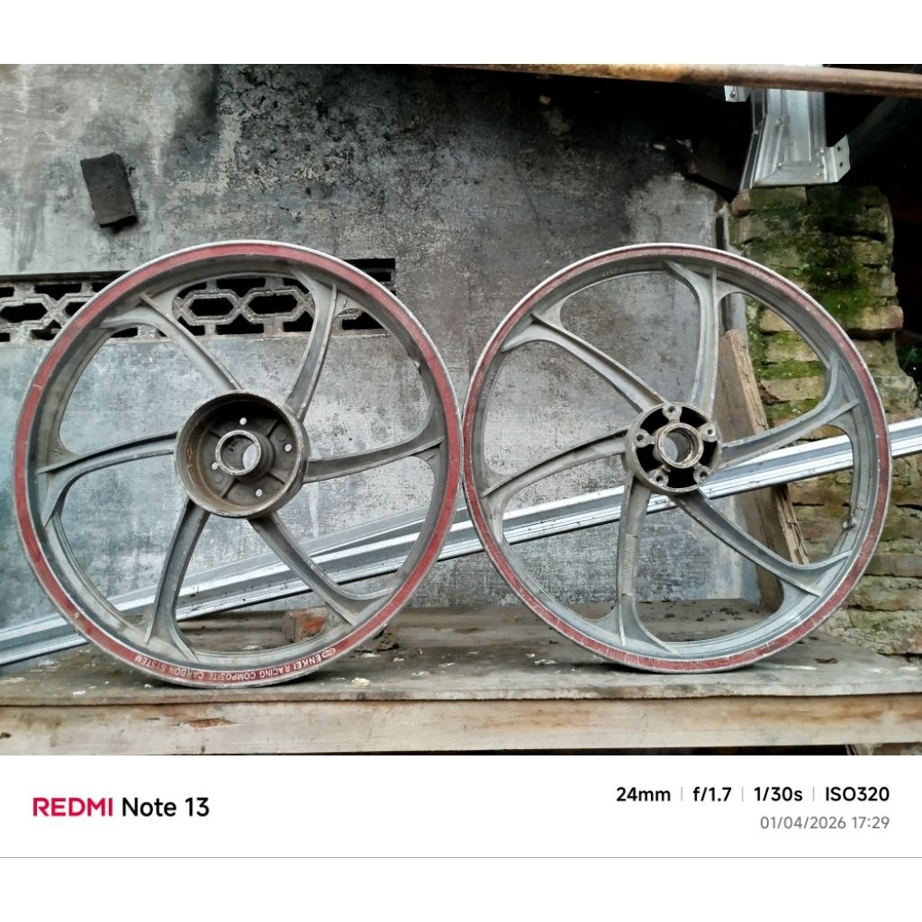 Velg Racing palang 6 Supra x lama Ring 17 shakira