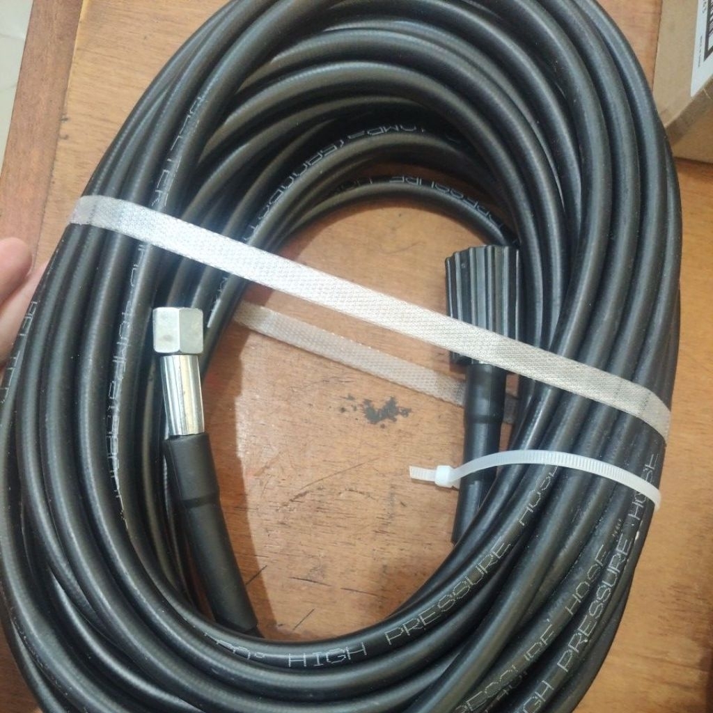 selang steam 20meter / selang mesin cuci motor mobil /selang jet cleaner 20m