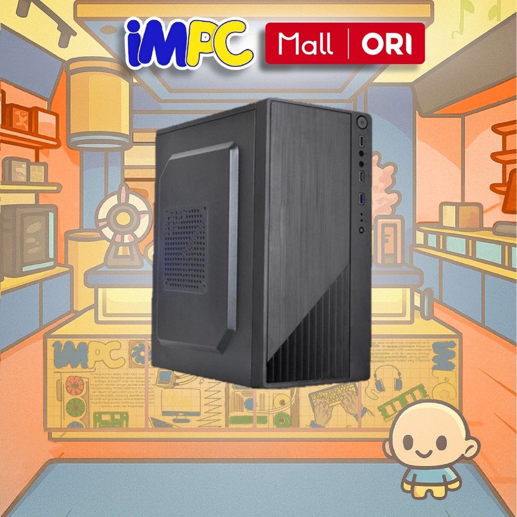 VENOMRX MATX W/PSU CASE DURIEL WITH POWERCORE PSU