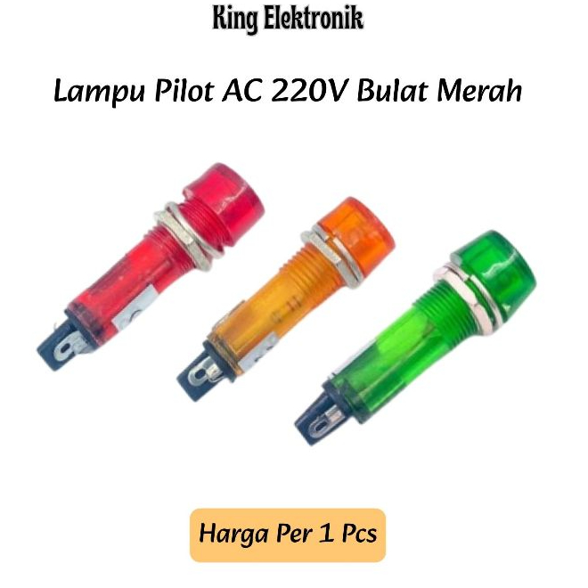 Lampu Pilot Lampu Indikator LED Pilot LED Indikator AC 220V