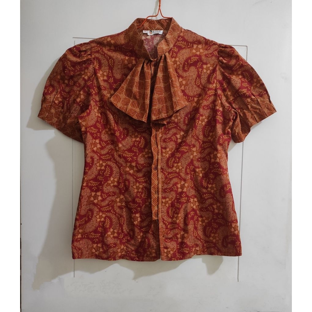 Baju Blus Batik Keris Fashion Wanita PL