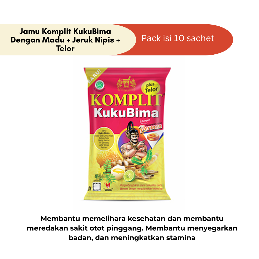 Sidomuncul Jamu Komplit KukuBima + Telor