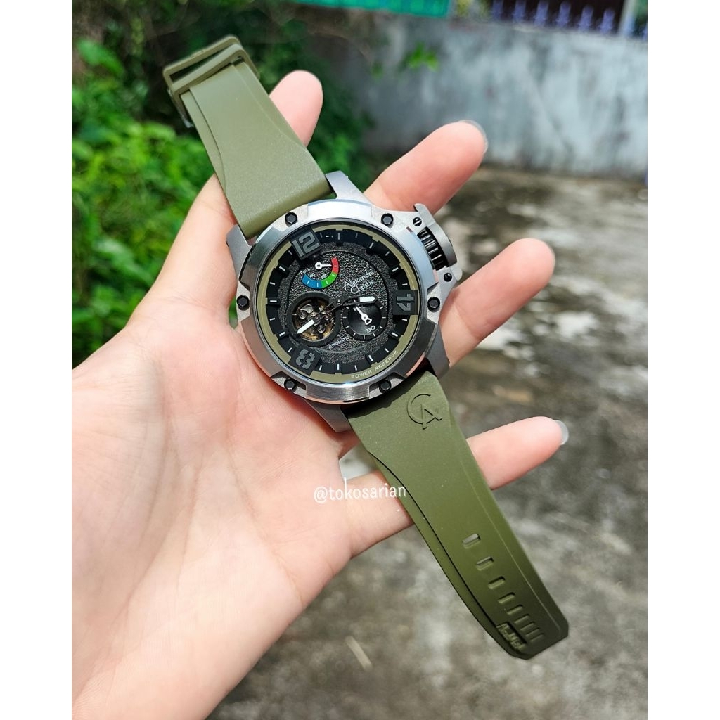 Alexander Christie AC 6295 MT Original Bergaransi Jam Tangan Otomatis Pria