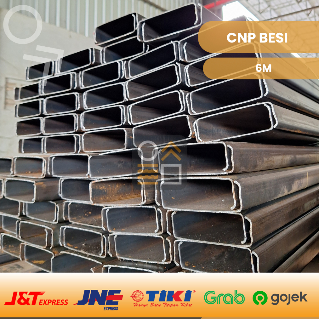 Besi CNP Profil 100x50x2.3MMx6M