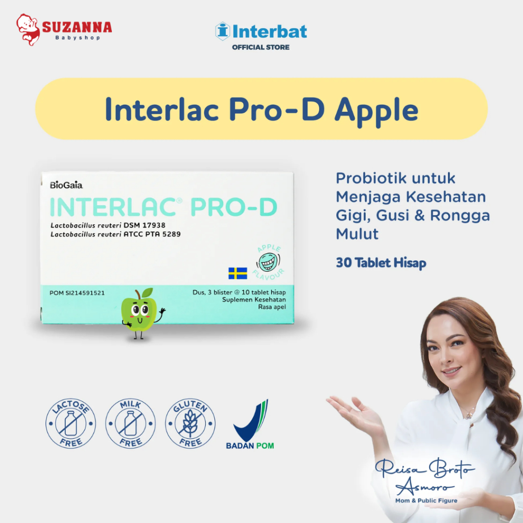 Interlac Pro D Apple Probiotik