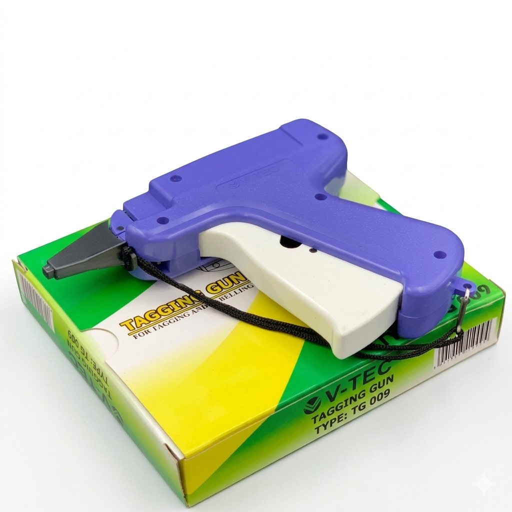Tagging Gun Mesin Alat Tembak Label Baju Alat Label Baju V-Tec TG-009
