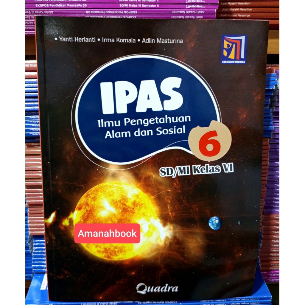 Buku IPAS SD Kelas 6 Kurikulum Merdeka Quadra