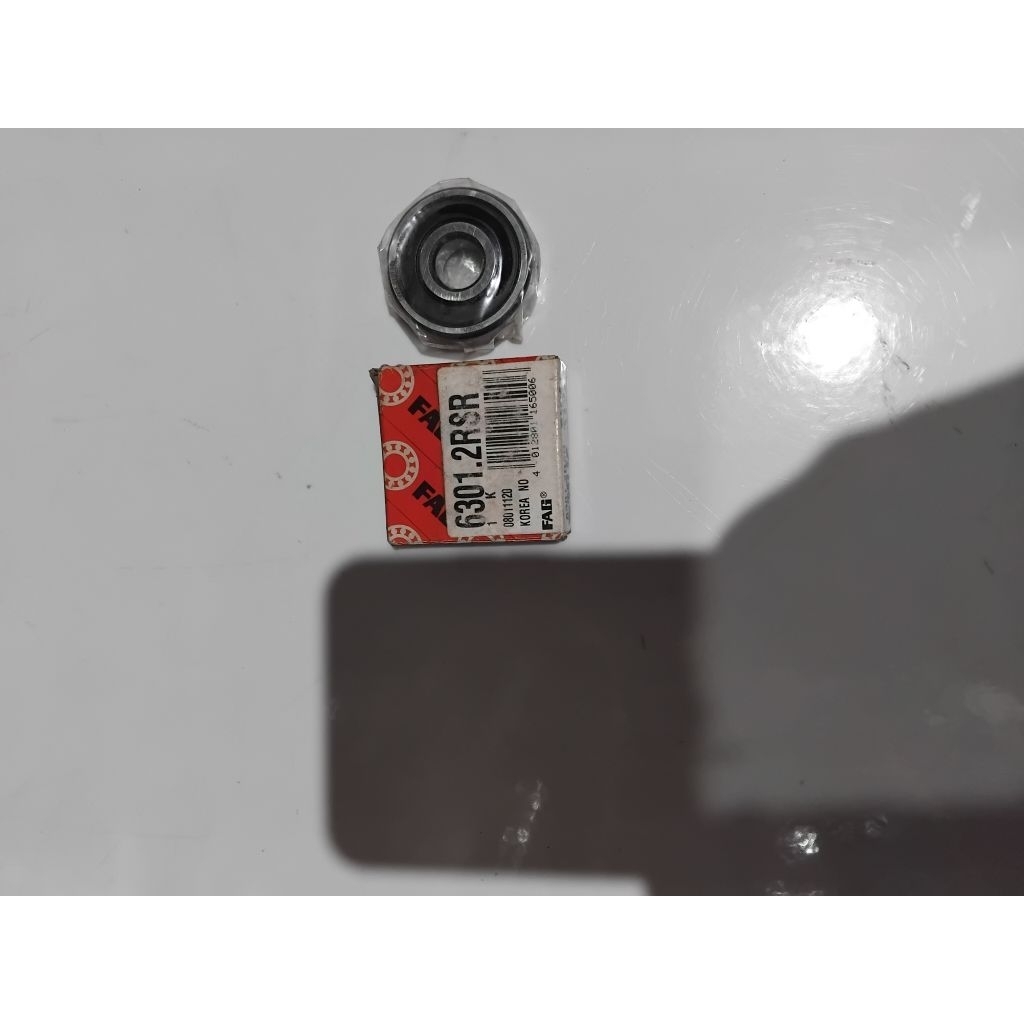 BEARING SERI 6301.2RS MERK FAG / LAKER 6301.2RS MERK FAG / LAHER FAG 6301.2RS TUTUP KARET