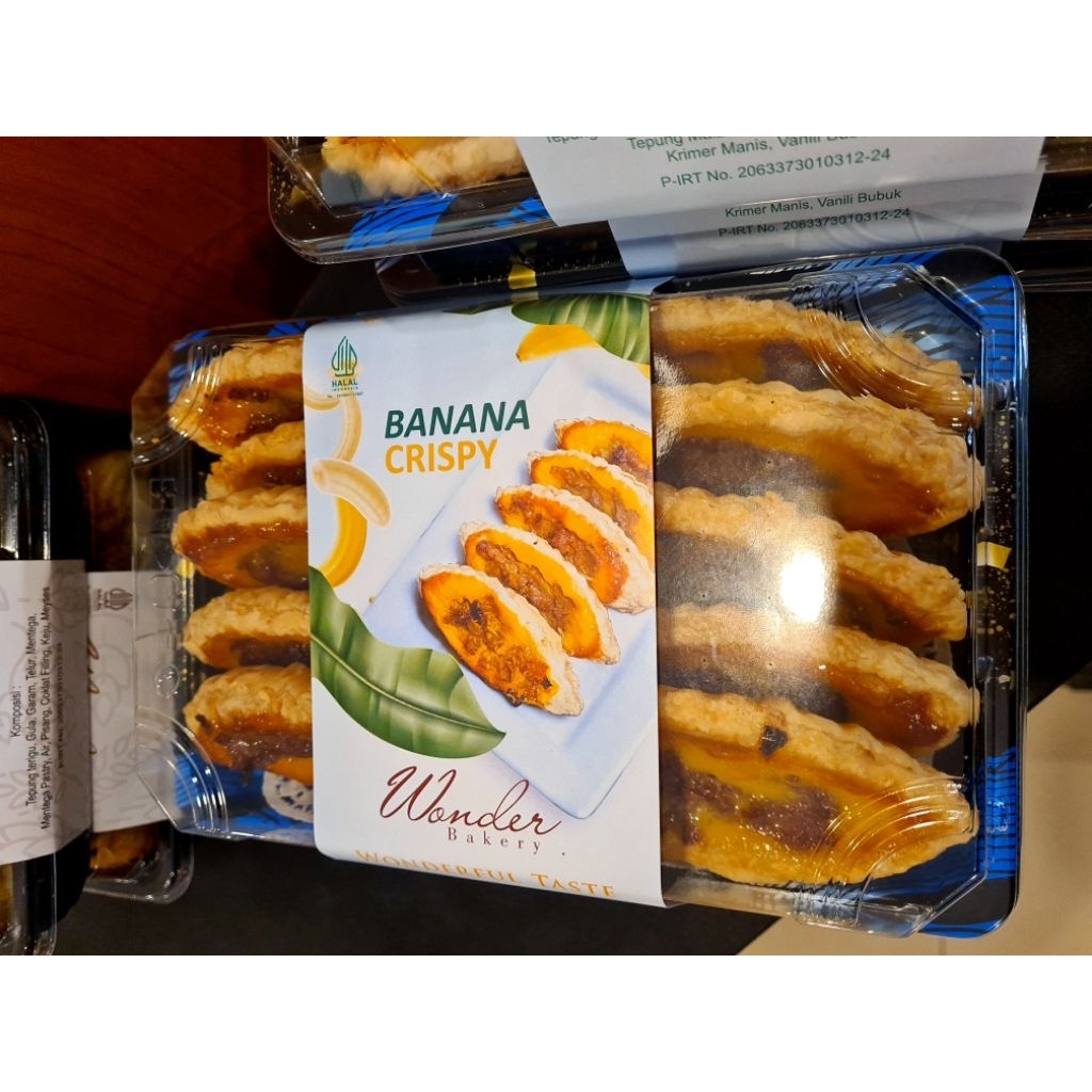 Banana Crispy Isi 10 Wonder Bakery Salatiga Semarang