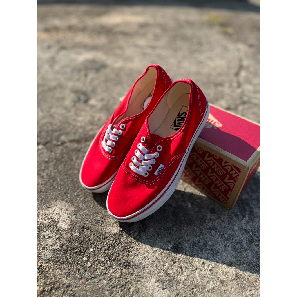 VANS AUTHENTIC CLASSIC CHILI RED ORIGINAL
