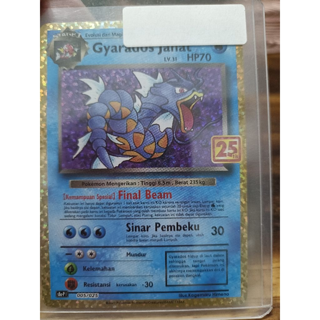 kartu Pokemon Gyarados Jahat