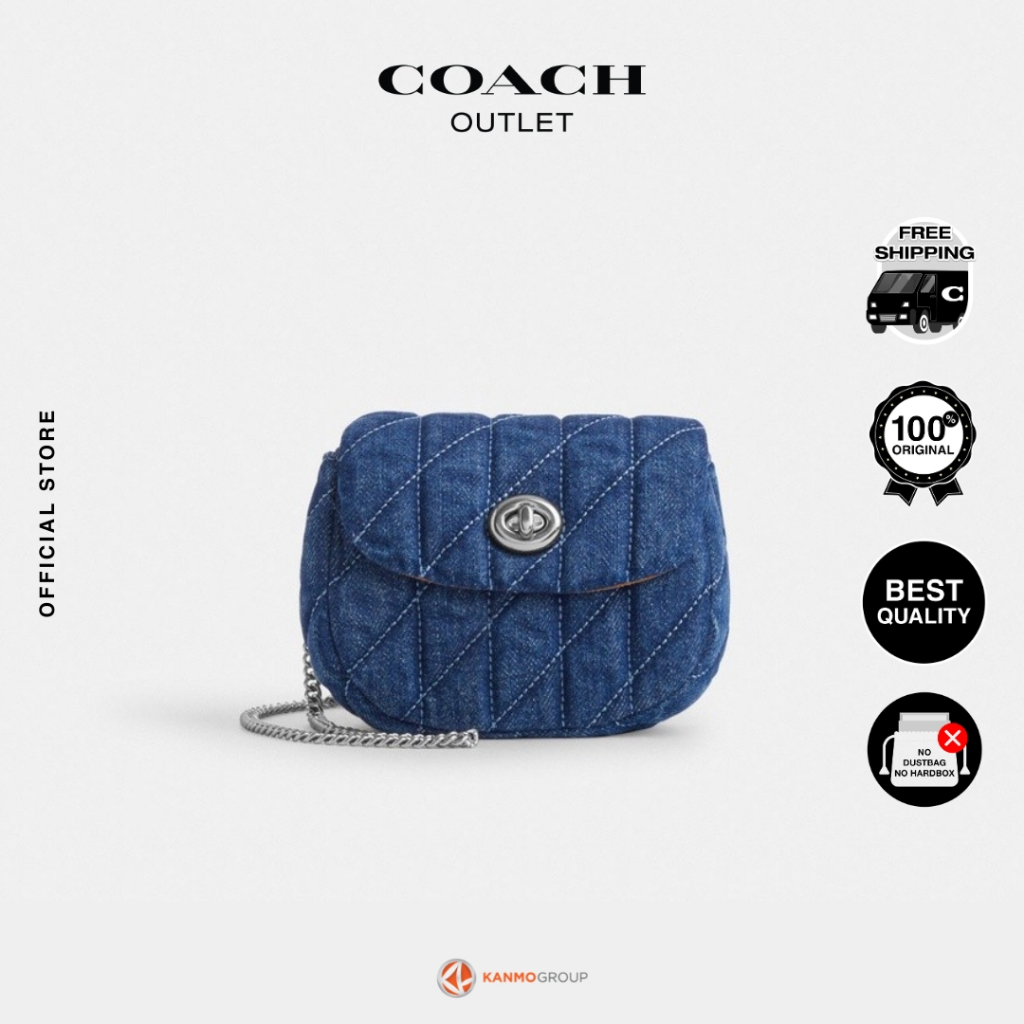 Coach Turnlock Card Case - Dompet Kartu Wanita