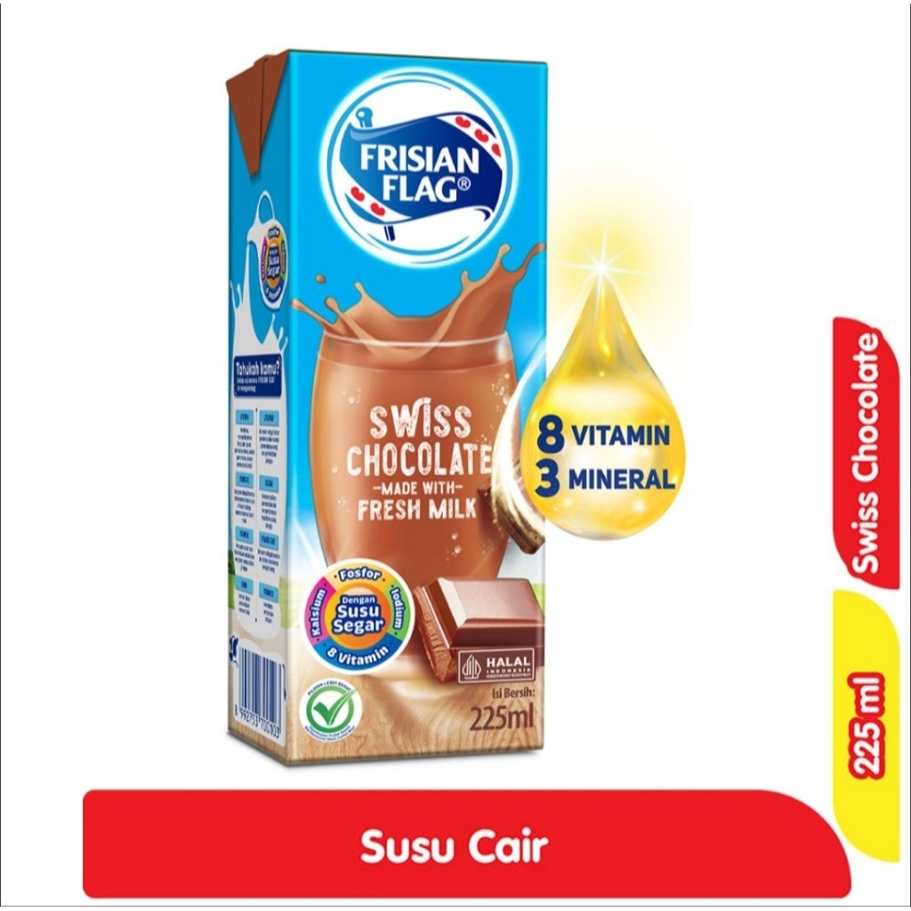 Frisian Flag Susu UHT Cokelat Kotak 225ml