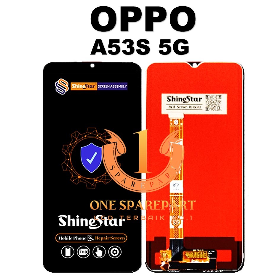 LCD TOUCHSCREEN OPPO A53S 5G COMPLETE ORIGINAL 100% FULLSET