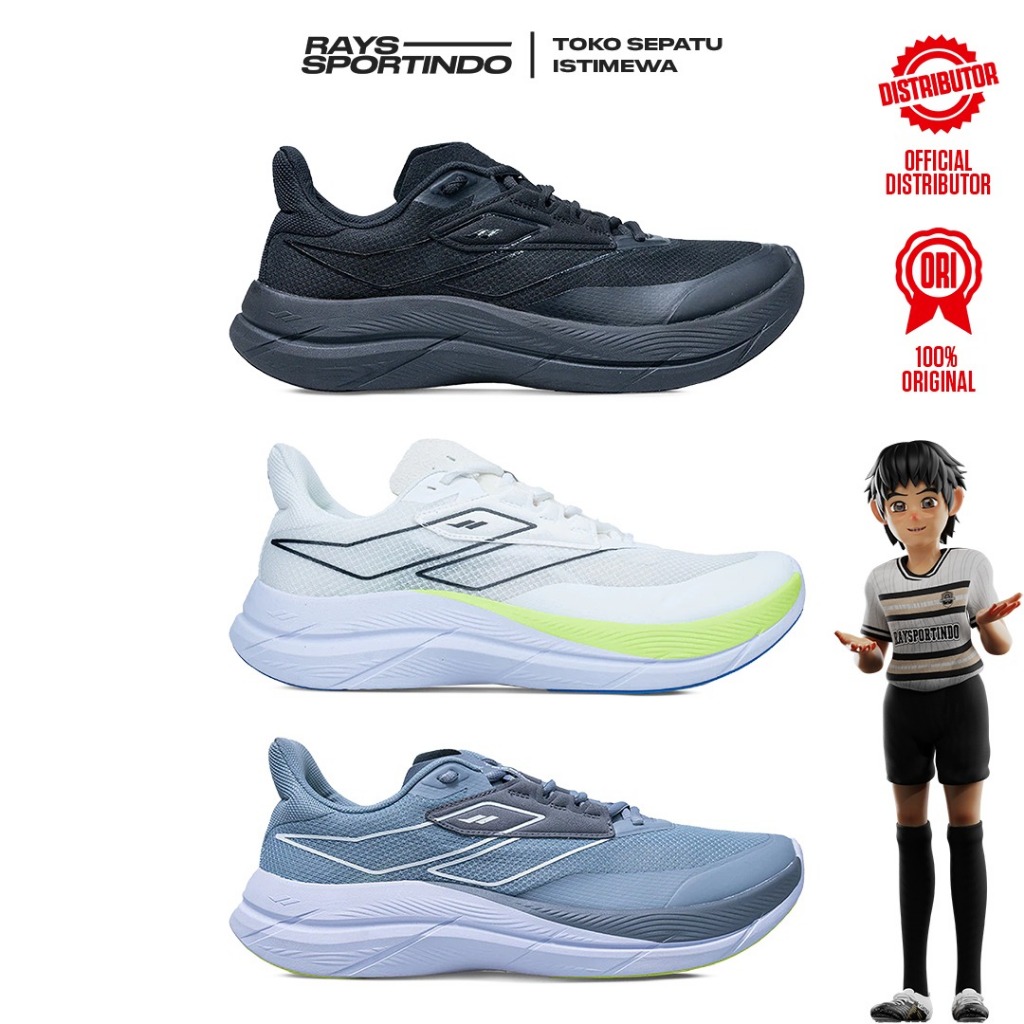 SEPATU RUNNING MILLS TREXIMO HYDRA M3