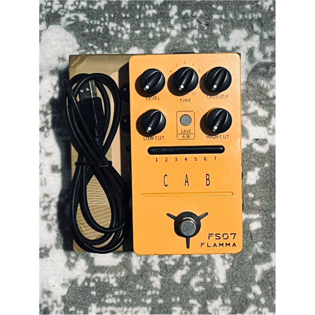 Flamma FS07 Multi Cabsim Cabinet Simulator Pedal Efek Gitar & Bass 2nd