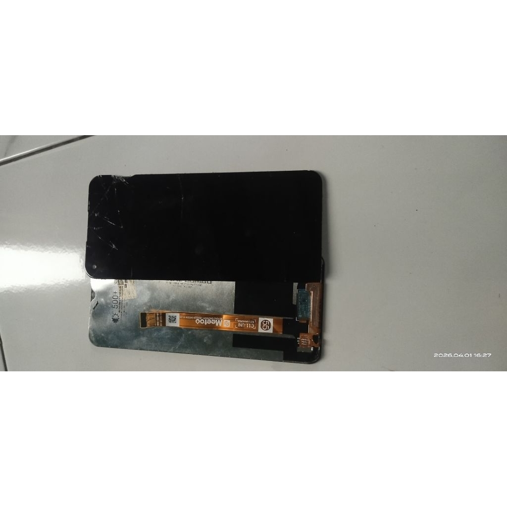 lcd Vivo y 19 bekas retak