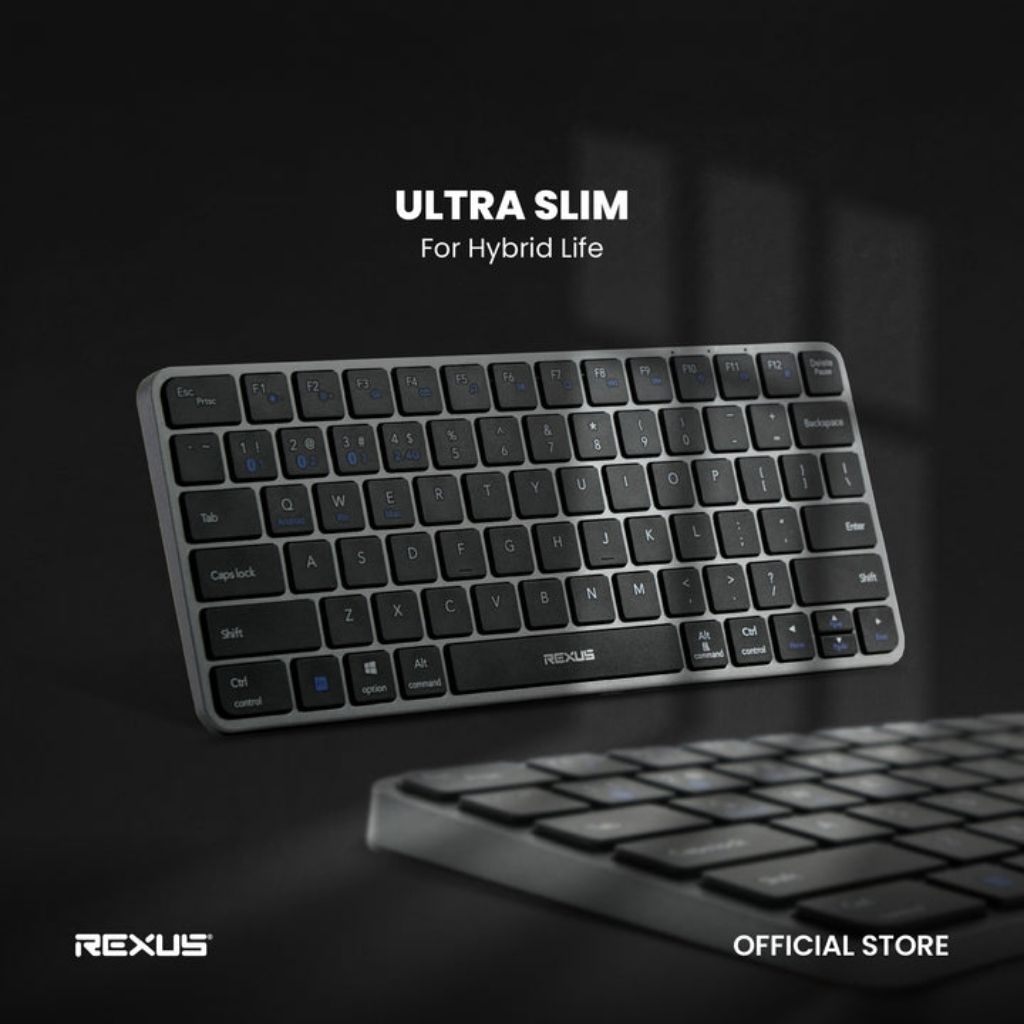 REXUS KL150 / KL-150 Keyboard Office Wireless Low Profile Ultra Slim Design