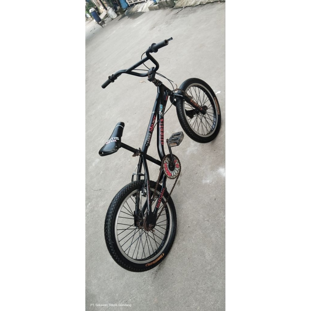 Sepeda BMX Ukuran 20 Merk Atlantis Original Bekas Tinggal Gowes