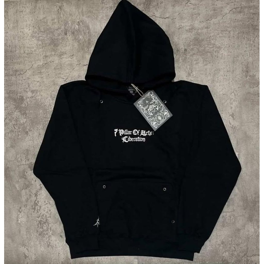 Catharsis Empire Music Boxy Distressed Hoodie