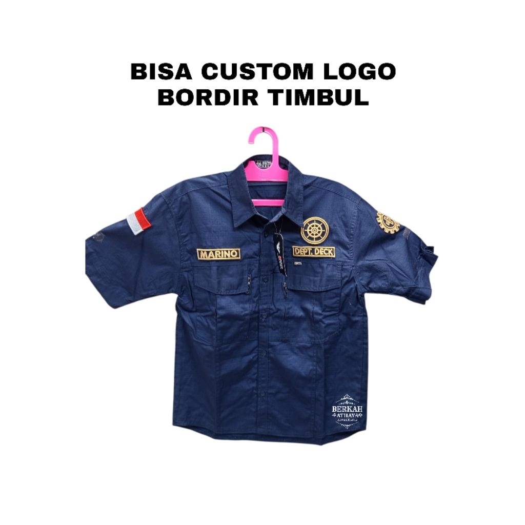 KEMEJA TACTICAL RIFSTOOK CUSTOM BORDIR - KEMEJA TACTICAL CUSTOM BORDIR ORGANISASI YAYASAN