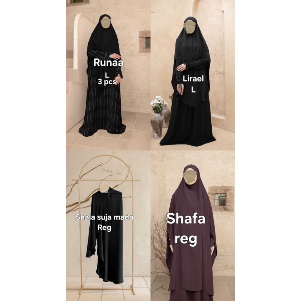 Ditsy moeslim Runaa/lirael/shafa/suja/haala/hadya