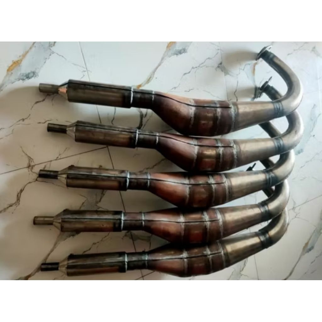 KNALPOT PLIPIT KOLONG RX KING  MEDAN/UJUNG KROM