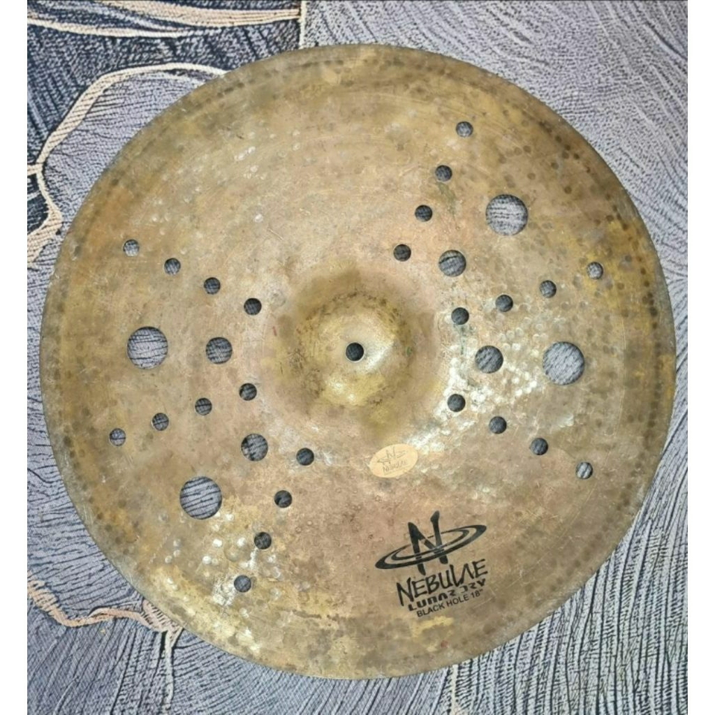 cymbal nebulae Lunar dry black hole 18 inch bekas mulus