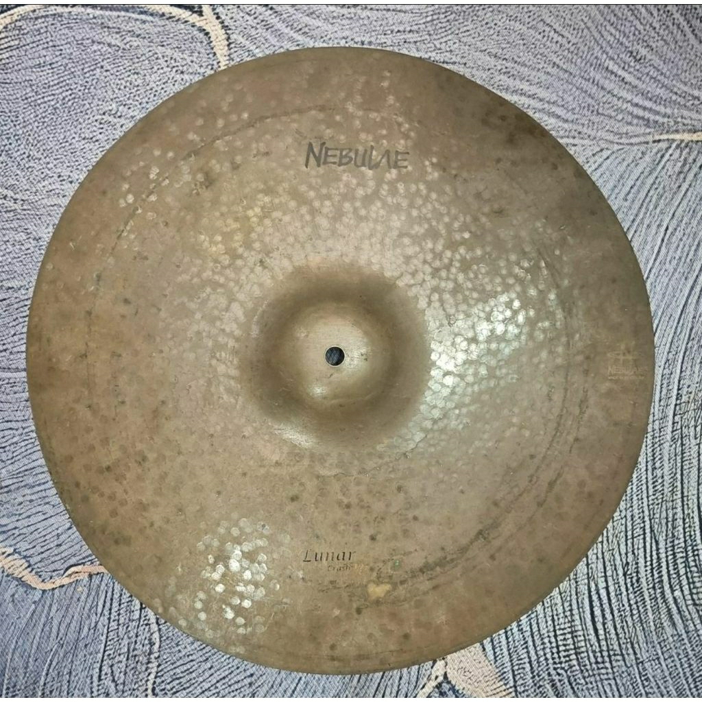 cymbal nebulae lunar dry crash 17 inch bekas mulus